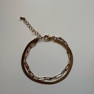 Gold Chain Bracelet